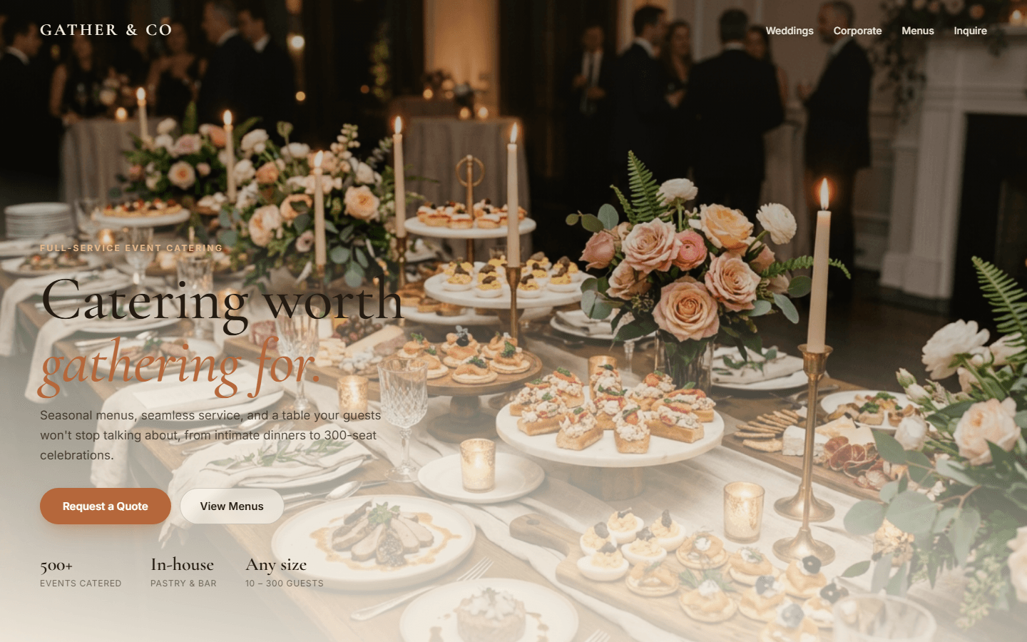 Gather & Co, real preview screenshot