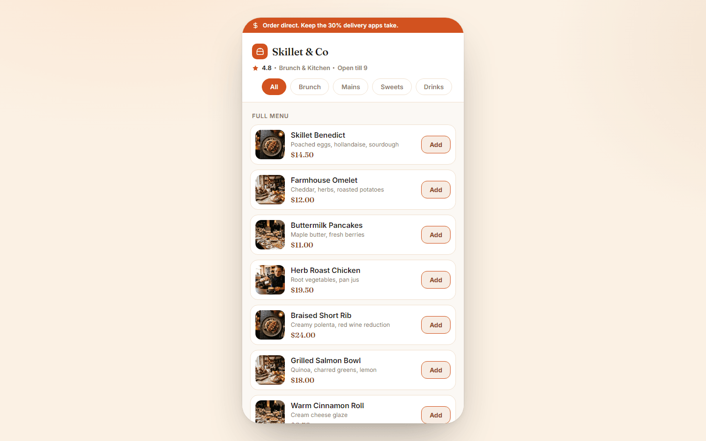 Skillet & Co, real preview screenshot