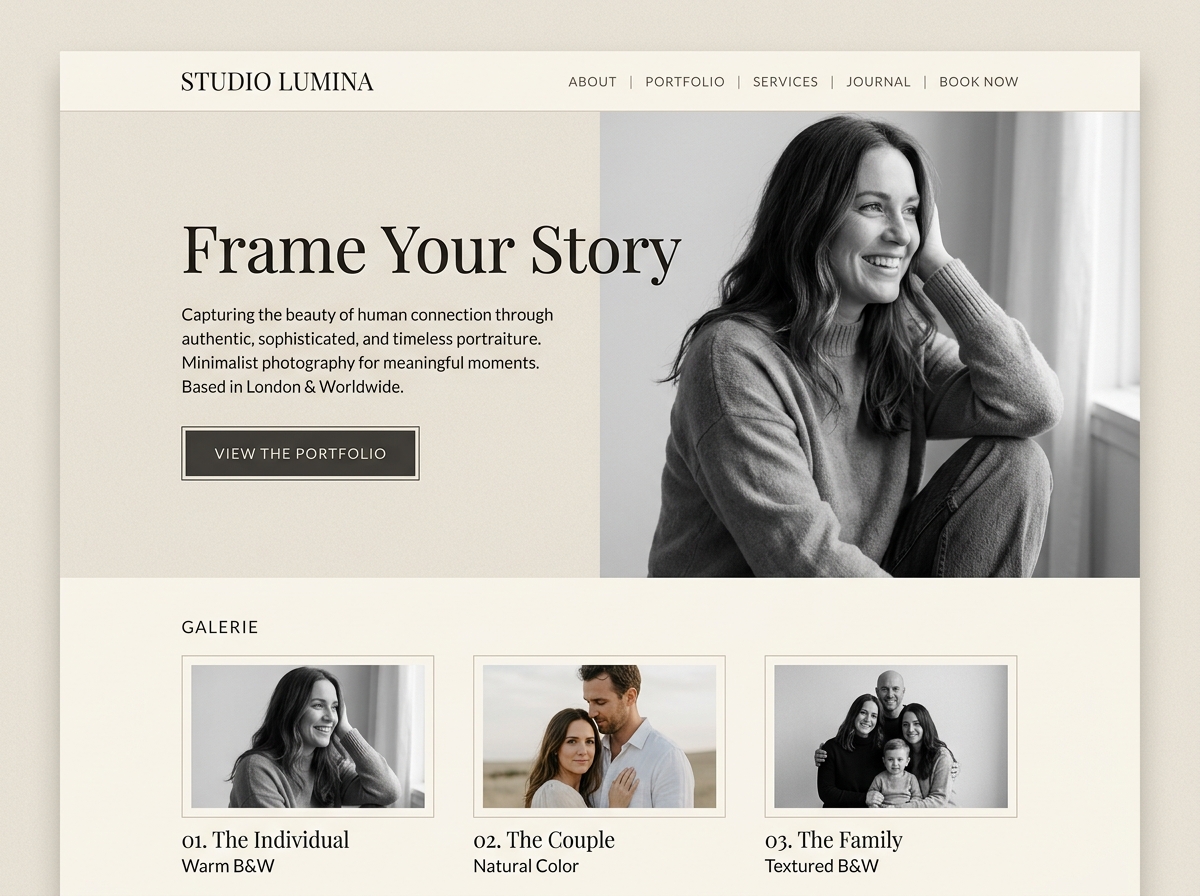Frame Your Story, real preview screenshot