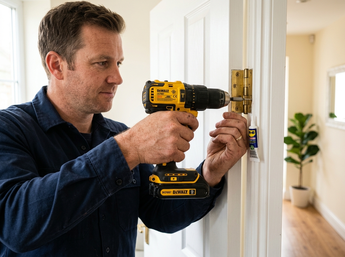 Cabinet hinge repair